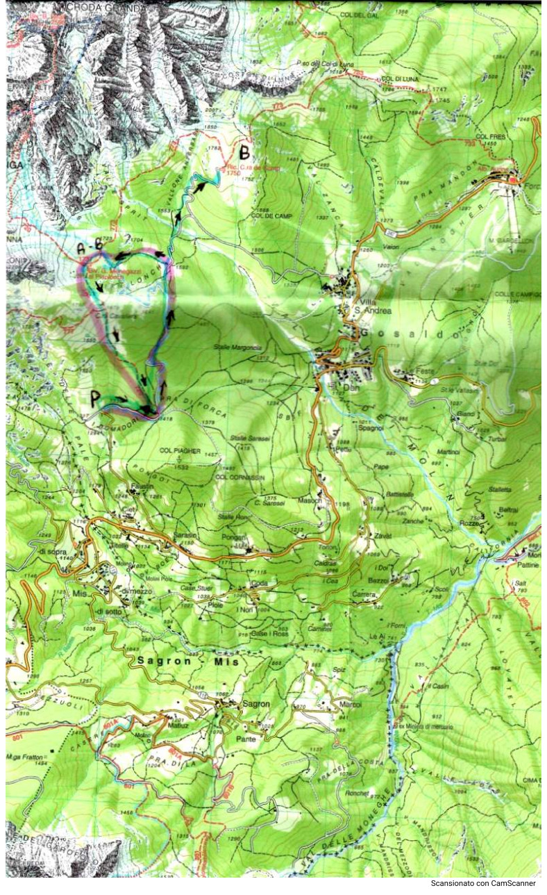 PALE DI SAN MARTINO PASSO CEREDA - SARASIN