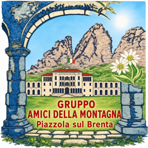 logo dell'associazione Gruppo Amici della Montagna Piazzola sul Brenta